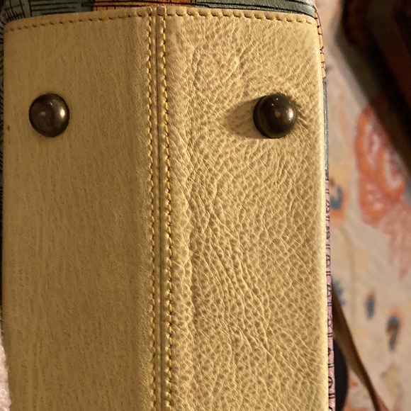 Anuschka hand painted leather Boho Purse - Picture 13 of 14